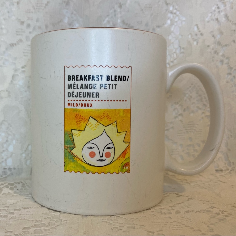2010 Breakfast Blend Starbucks Coffee Mug.